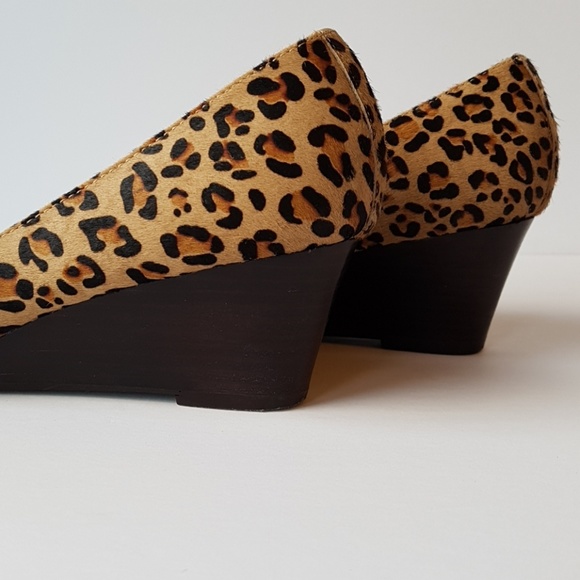 Steve Madden Animal Print Wedge - Picture 5 of 8
